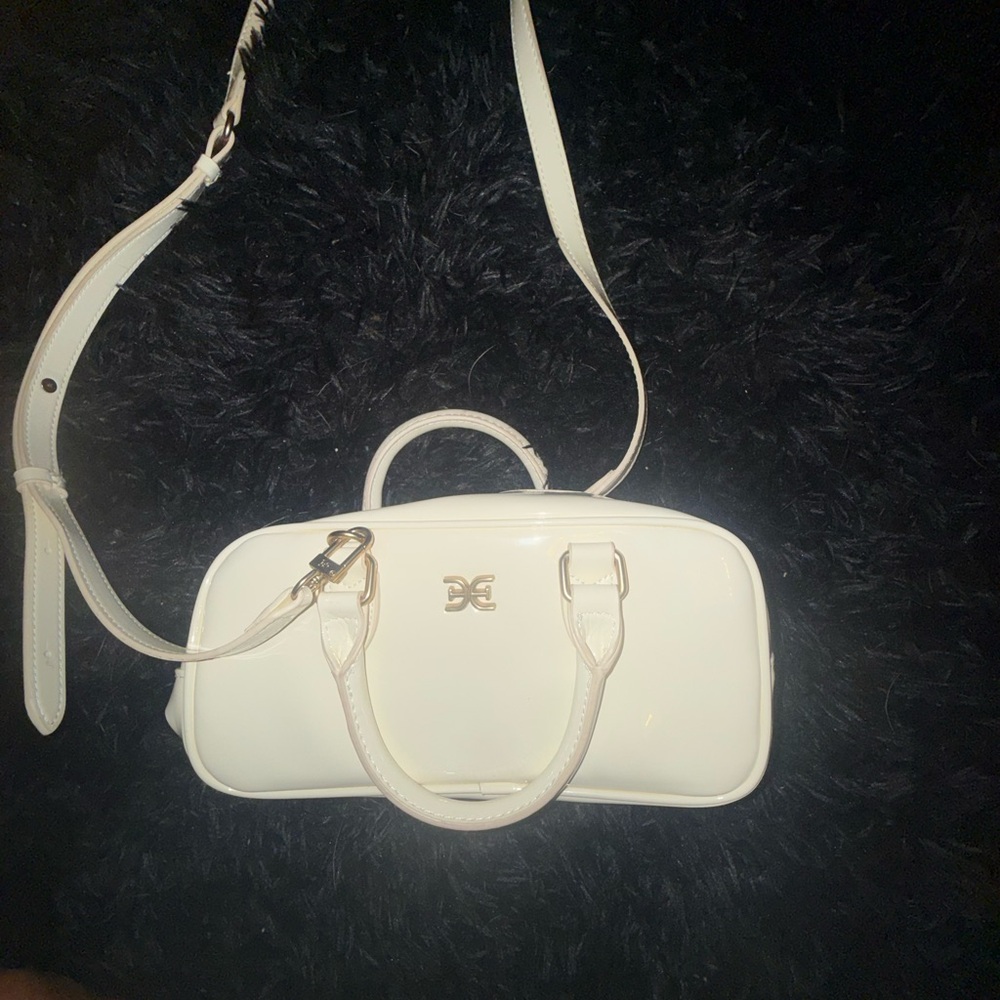 Sam Edelman White Crossbody Bag